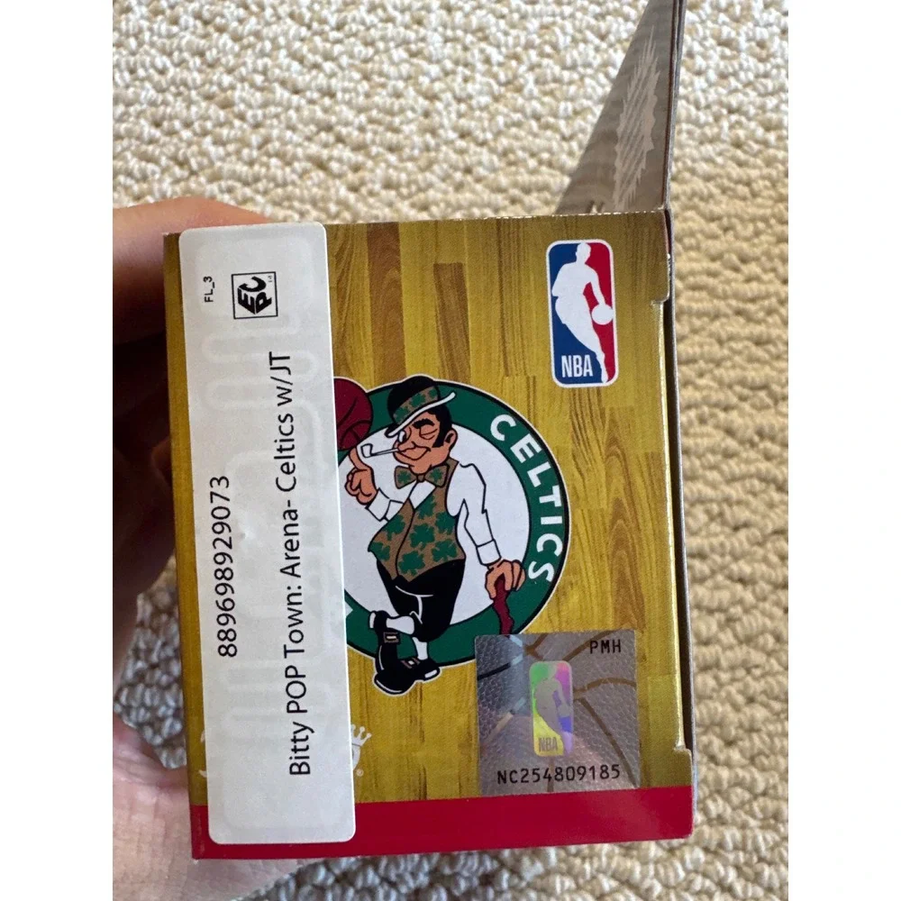 Funko Bitty Pop Town NBA Jayson Tatum Boston Celtics Basketball Arena Green 5 PC